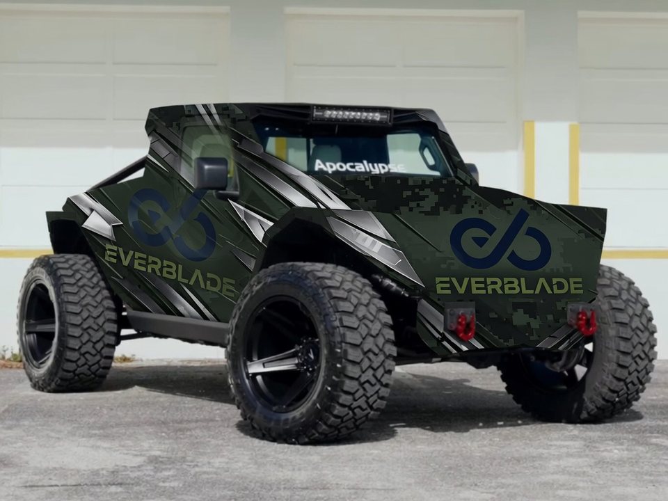 EverBlade branded project vehicle